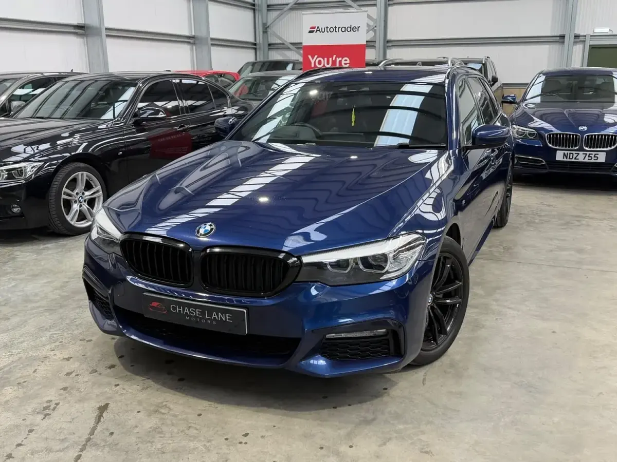 Used BMW 520 M Sport 2018 Blue Estate