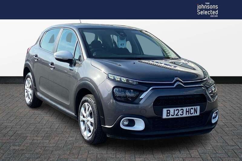 Grey Used 2023 Citroën C3 PureTech Hatchback | £10,489 (Super price) - Image 1/4