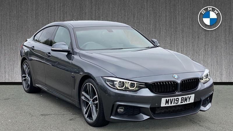 Grey Used 2019 BMW 420 Gran Coupé M Sport Coupe | £18,999 (Expensive) - Image 1/4