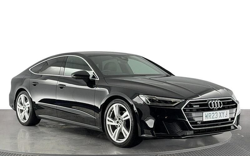 Used Audi A7 Sportback S-Line 204 HP (150 kW) 2023 Black Hatchback