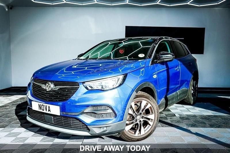 Used Vauxhall Grandland X Sport 130 HP (95 kW) 2019 Blue SUV