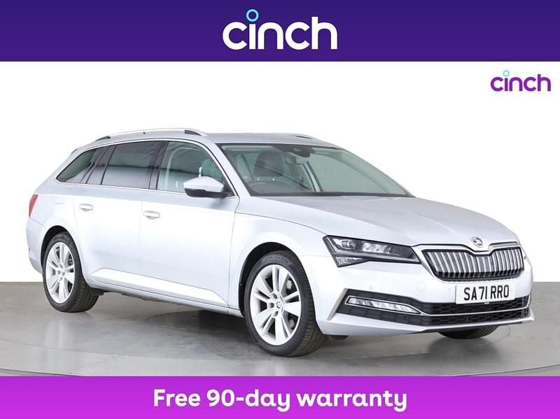 Silver Used 2021 Skoda Superb SE L Estate | £16,749 (Fair price) - Image 1/3