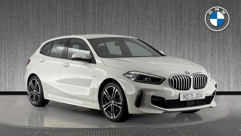 White Used 2022 BMW 118 M Sport Hatchback | £21,499 (Good price) - Image 1/4