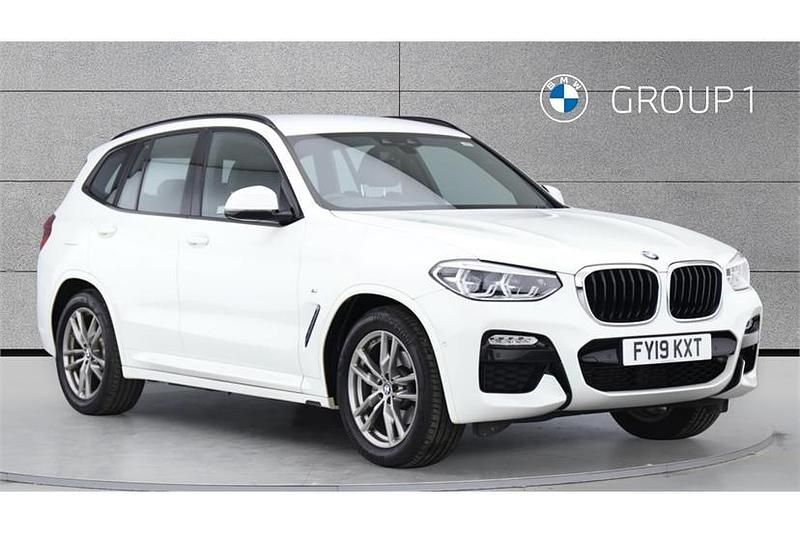 Used BMW X3 M Sport 190 HP (139 kW) 2019 White SUV
