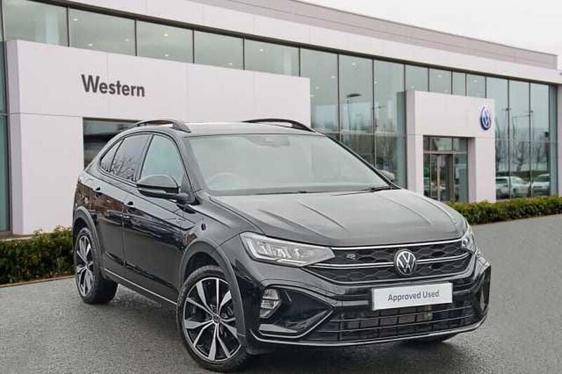Black Used 2024 VW Taigo R-line SUV | £25,790 (Expensive) - Image 1/4