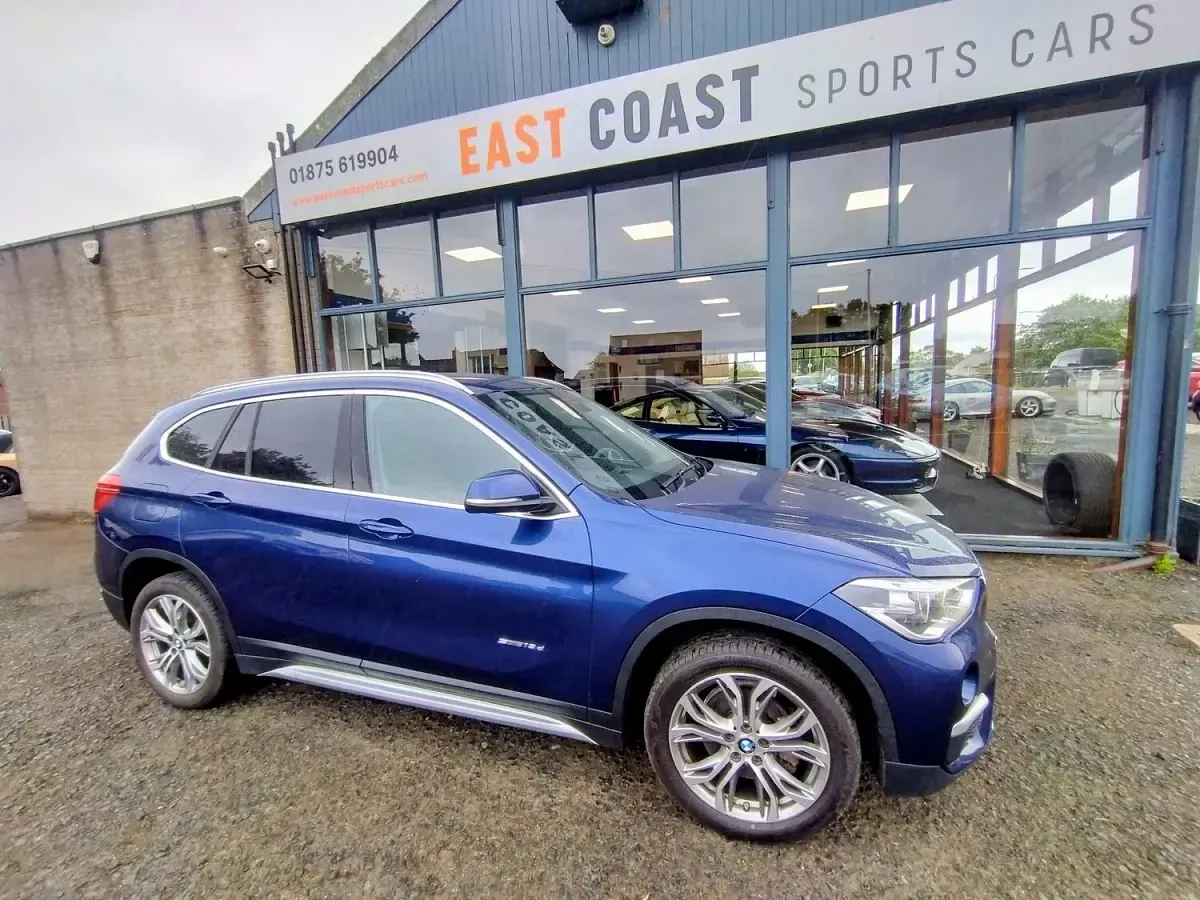 Used BMW X1 xLine 150 HP (110 kW) 2017 Blue SUV