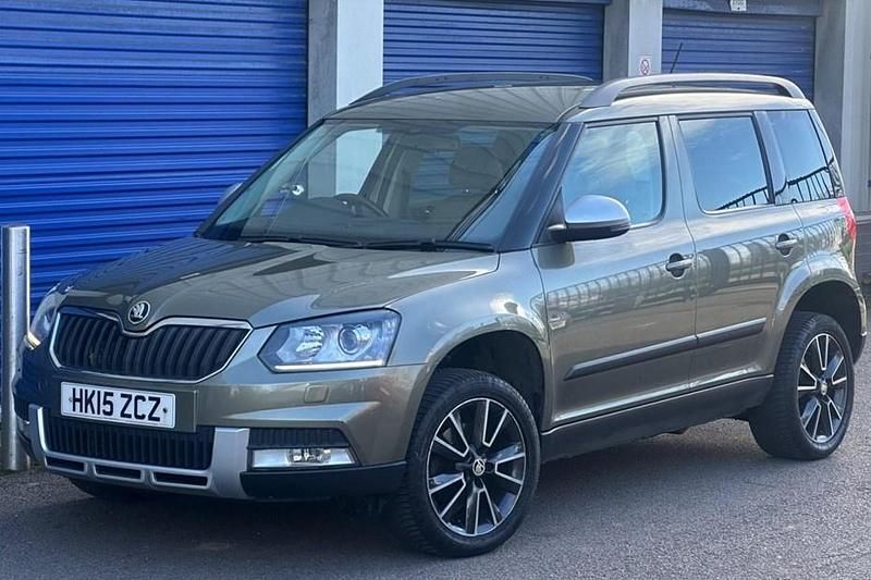 Used Skoda Yeti SE L 150 HP (110 kW) 2015 Green SUV