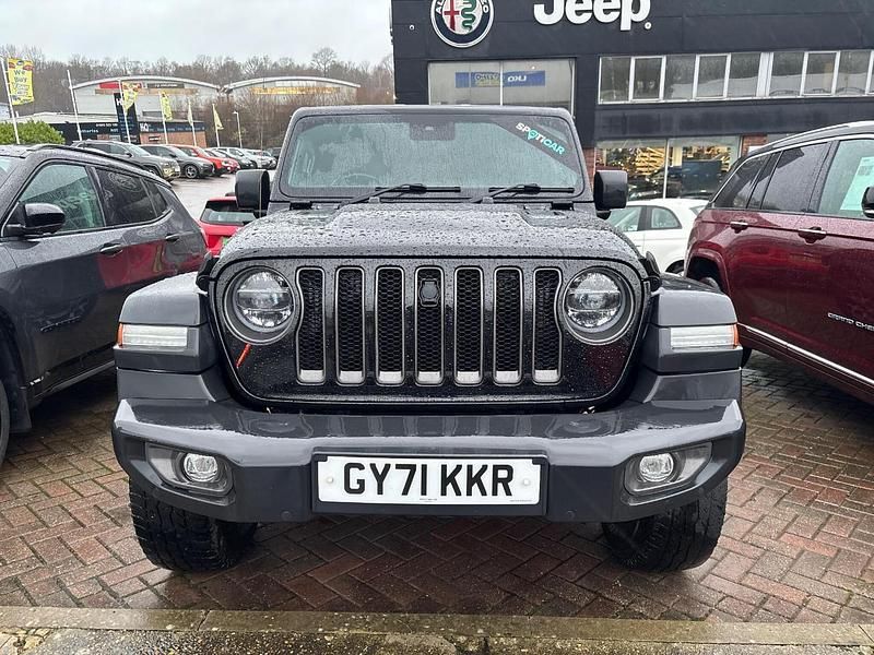 Black Used 2022 Jeep Wrangler Rubicon SUV | £36,995 (Fair price) - Image 1/4