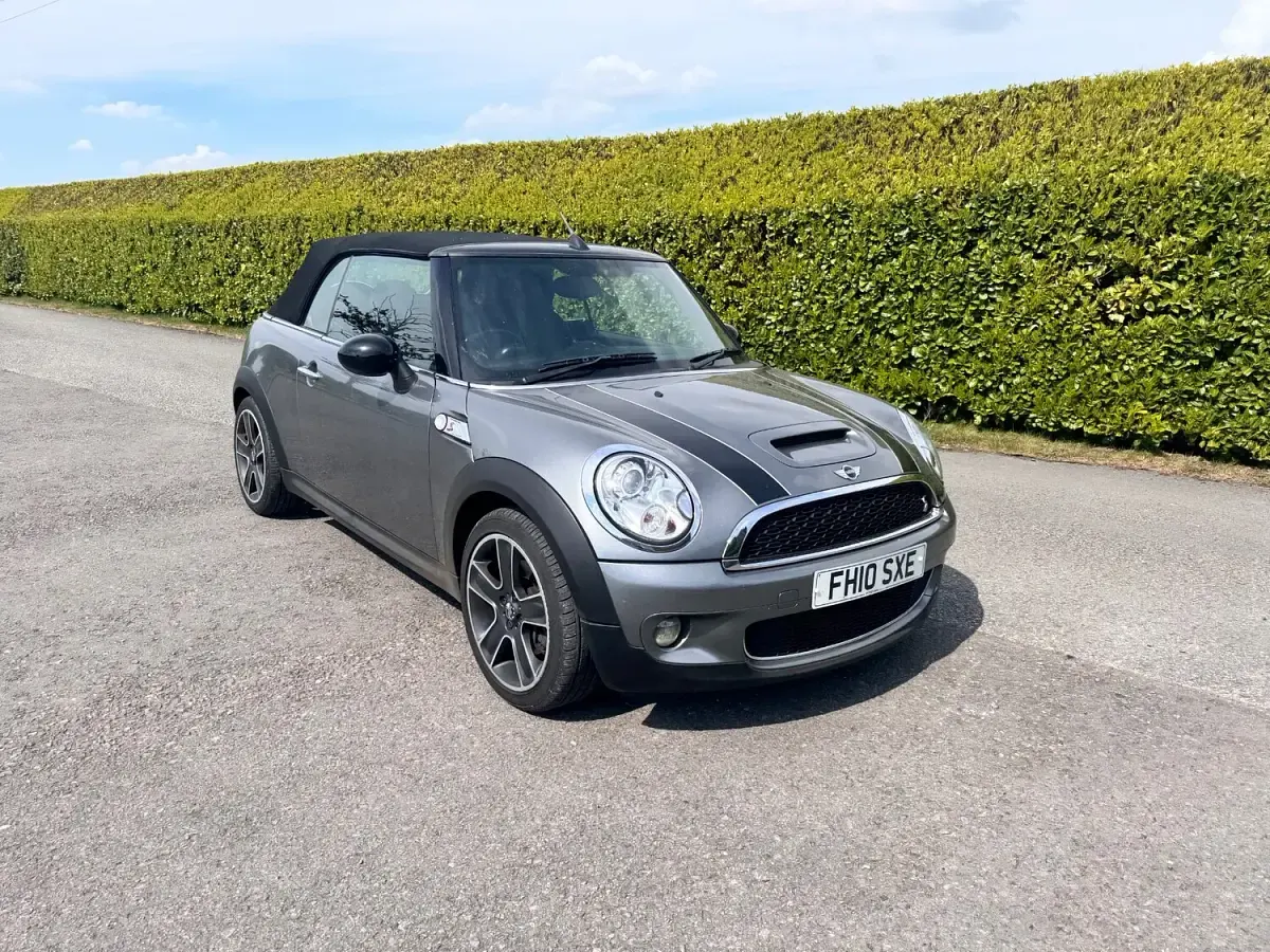 Used Mini Cooper S Cabriolet 2010 Grey Cabriolet