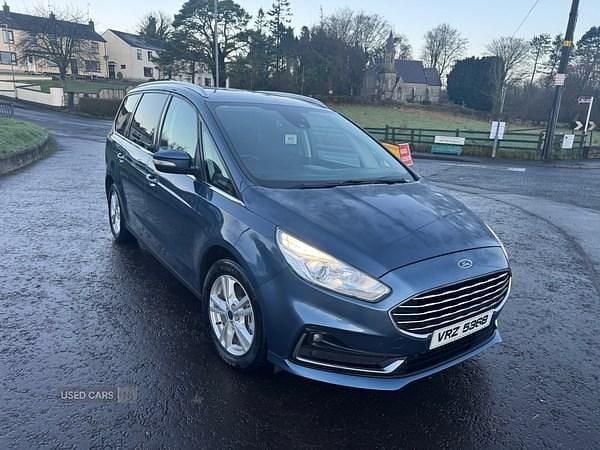 Used Ford Galaxy Titanium 150 HP (110 kW) 2020 Blue MPV