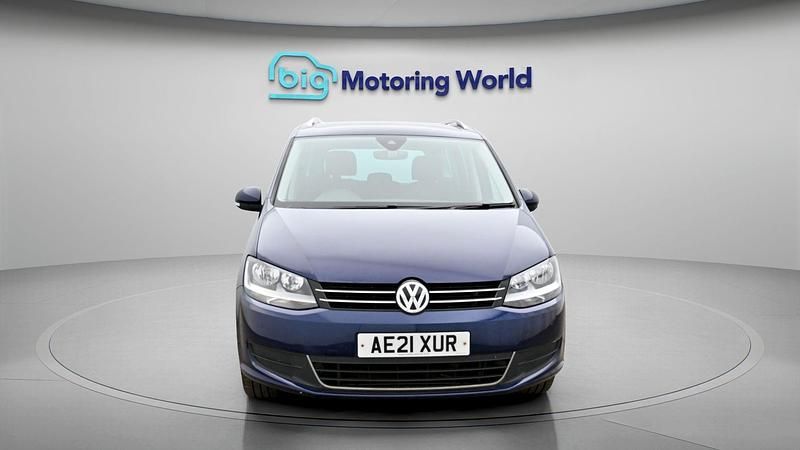 Used VW Sharan SE 150 HP (110 kW) 2021 Blue MPV