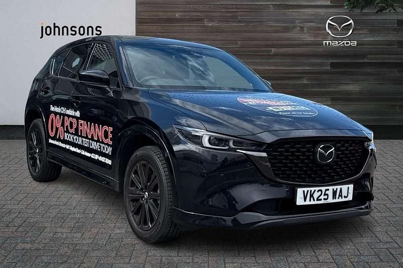 Black Used 2025 Mazda CX-5 Homura-Line SUV | £29,990 (A bit pricey) - Image 1/4