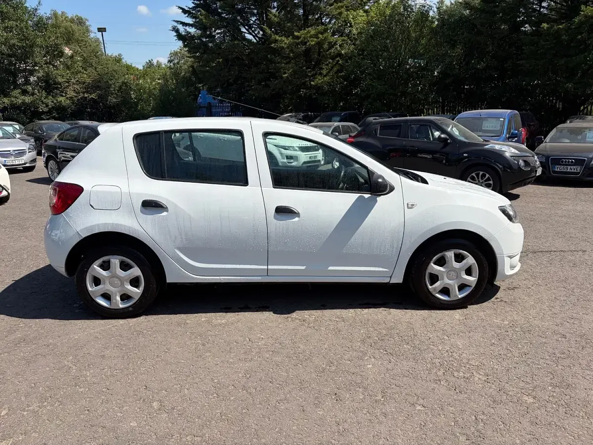 Used Dacia Sandero Ambiance 2016 White Hatchback