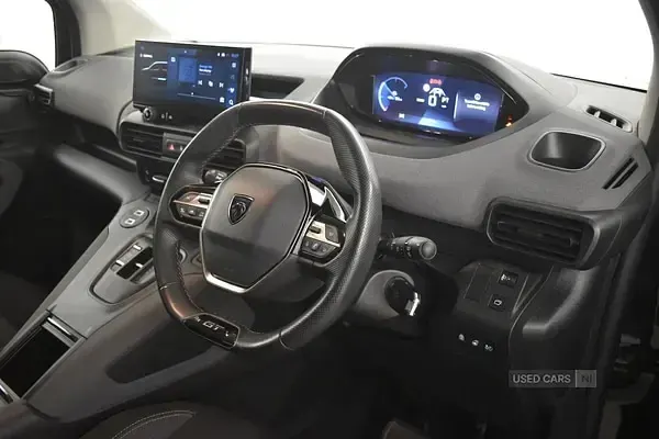 Used Peugeot e-Rifter GTi 100 kW (136 HP) 2025 Black MPV