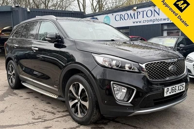 Used Kia Sorento 197 HP (144 kW) 2016 Black SUV