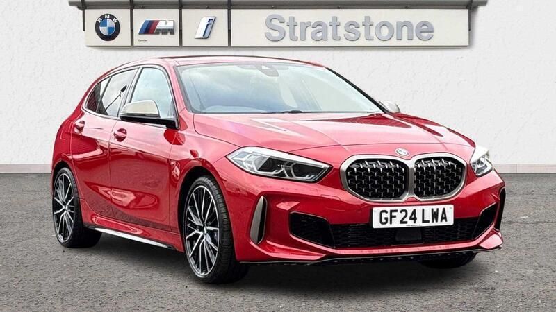 Red Used 2024 BMW M135 Shadowline Hatchback | £30,990 (Fair price) - Image 1/3