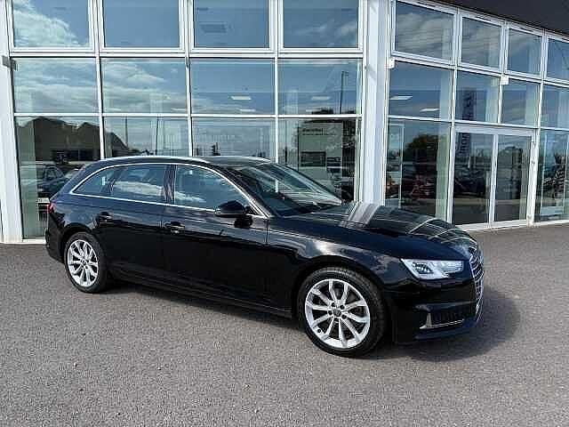 Black Used 2019 Audi A4 Sport Estate | £18,995 (Fair price) - Image 1/4