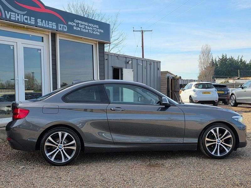 Used BMW 218 Sport Line 2017 Grey Coupe