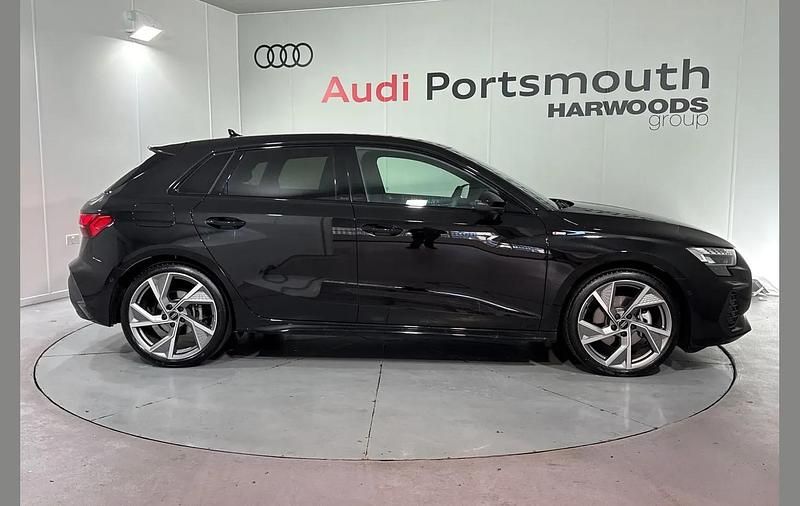 Used Audi A3 Black Edition 150 HP (110 kW) 2025 Black Hatchback