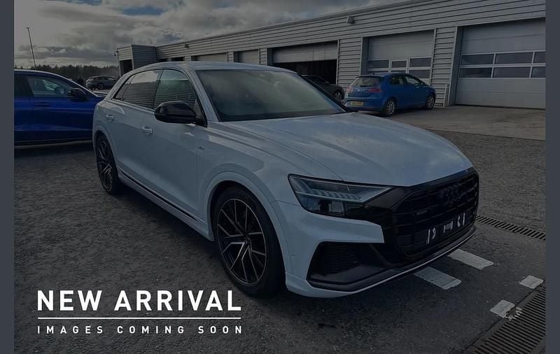 Used Audi Q8 Black Edition 281 HP (206 kW) 2021 White SUV