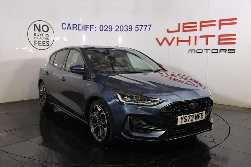 Used Ford Focus ST-Line X 125 HP (91 kW) 2023 Blue Hatchback