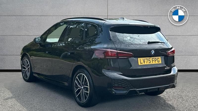 Used BMW 220 Active Tourer M Sport 168 HP (123 kW) 2025 Black MPV