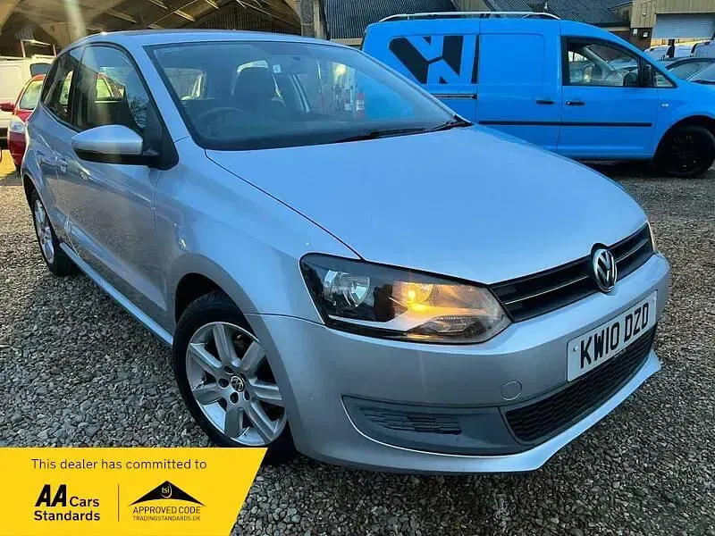 Used VW Polo SE 85 HP (62 kW) 2010 Silver Hatchback