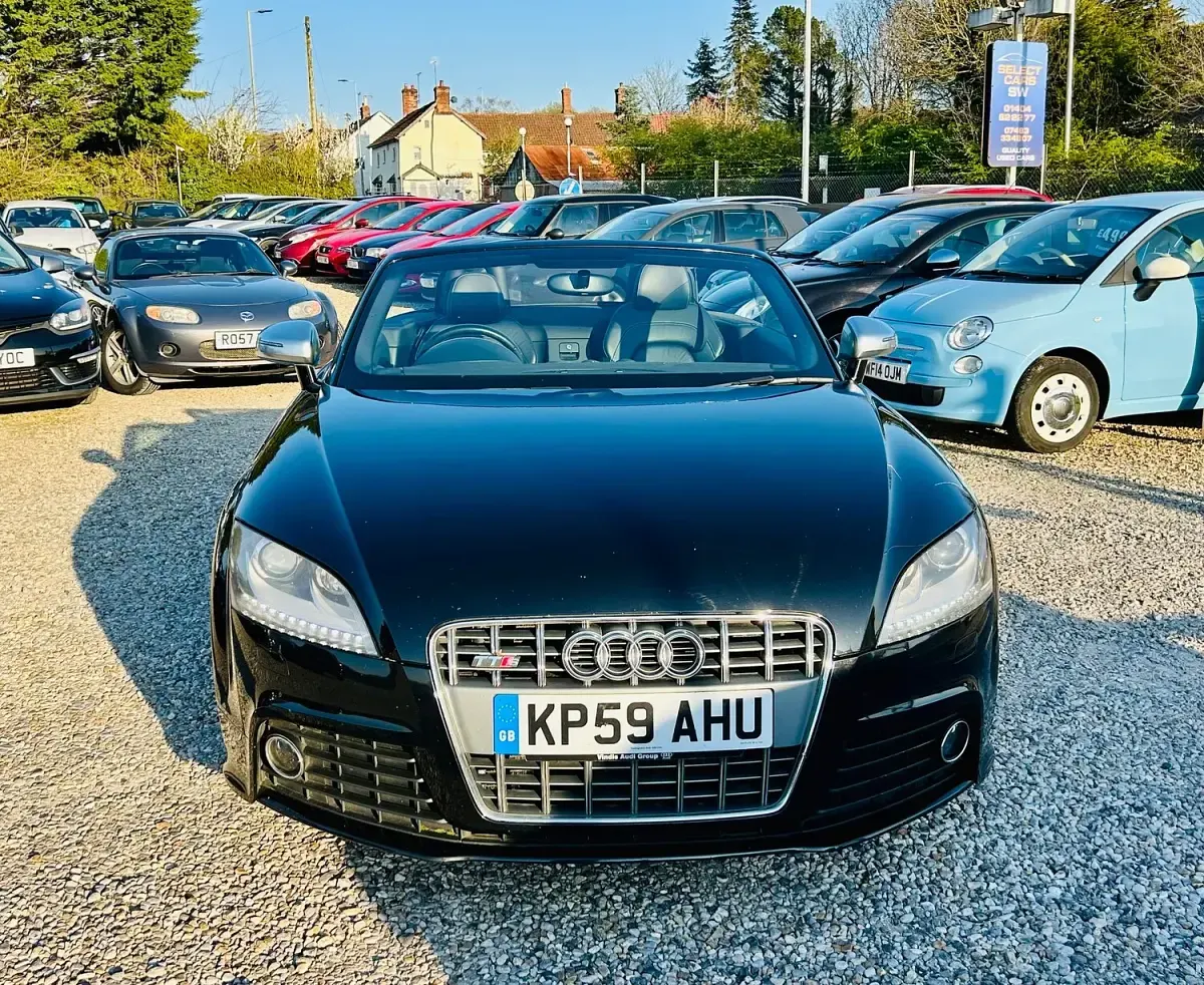 Used Audi TTS 270 HP (198 kW) 2009 Black Cabriolet