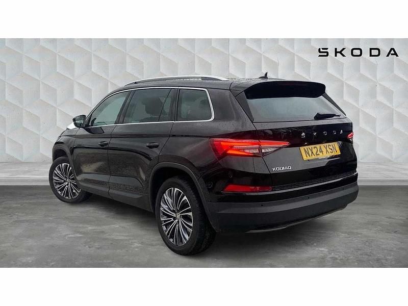 Used Skoda Kodiaq SE L Executive 110 HP (80 kW) 2024 Black magic pearl effect SUV