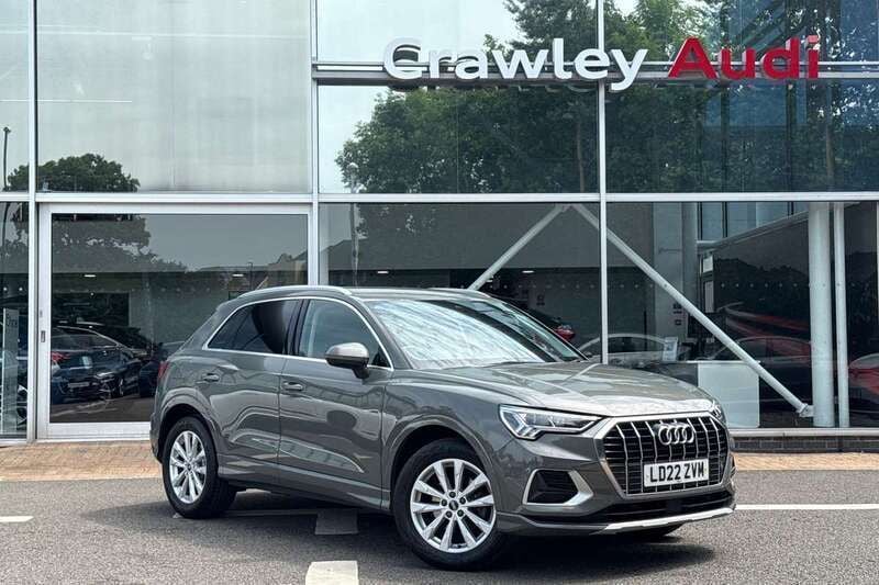 Grey Used 2022 Audi Q3 Sport SUV | £23,350 (Fair price) - Image 1/4