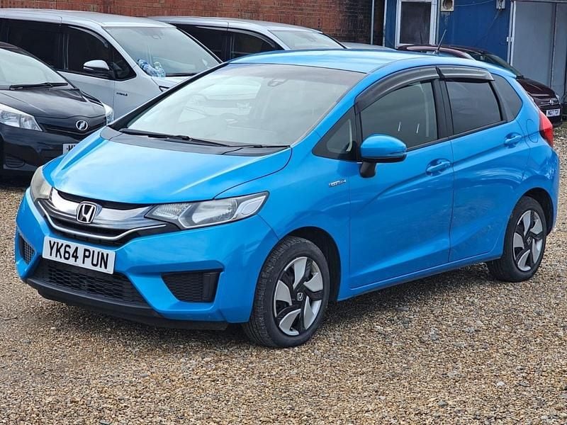 Used Honda Fit 2015 Blue Hatchback