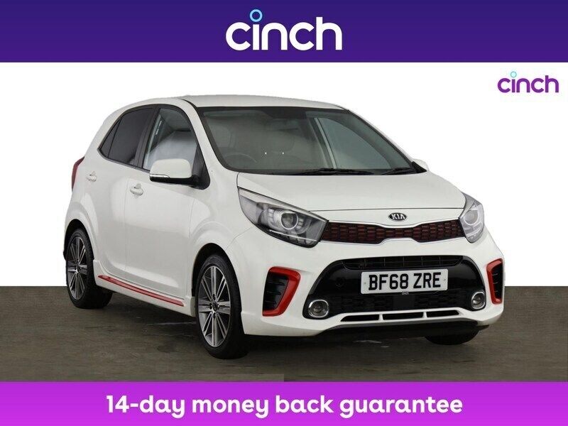 White Used 2018 Kia Picanto GT-Line Hatchback | £8,999 (Fair price) - Image 1/3