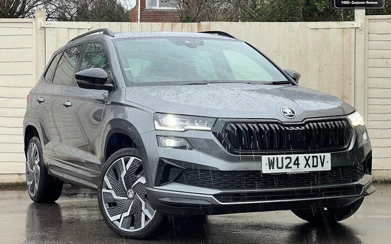 Used Skoda Karoq SportLine 150 HP (110 kW) 2024 Grey SUV