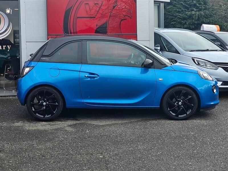 Used Vauxhall Adam S 70 HP (51 kW) 2017 Blue Hatchback