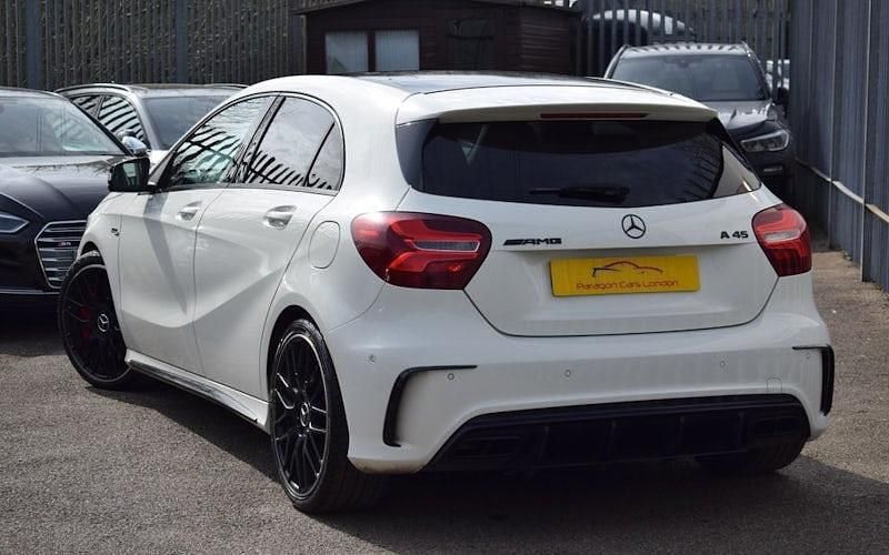 Used Mercedes A45 AMG AMG 360 HP (264 kW) 2015 White Hatchback