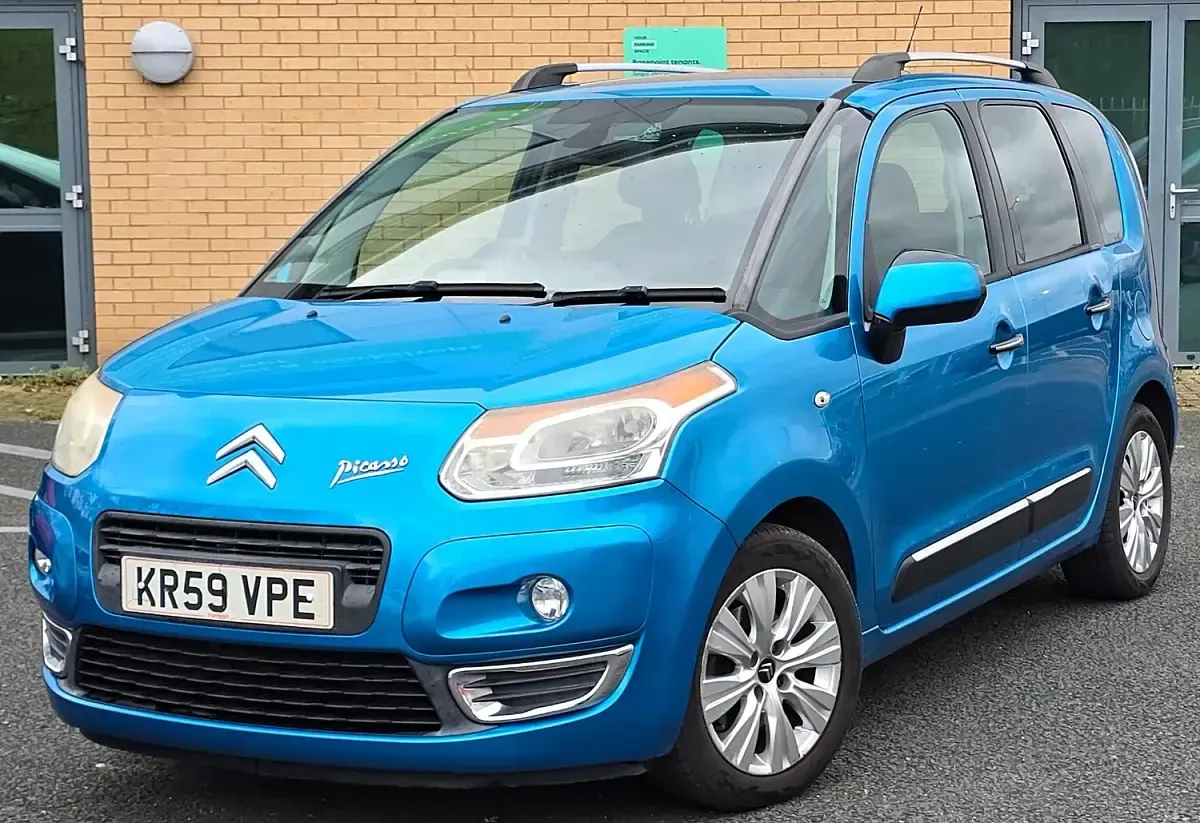 Used Citroën C3 Picasso Exclusive 110 HP (80 kW) 2010 Blue MPV