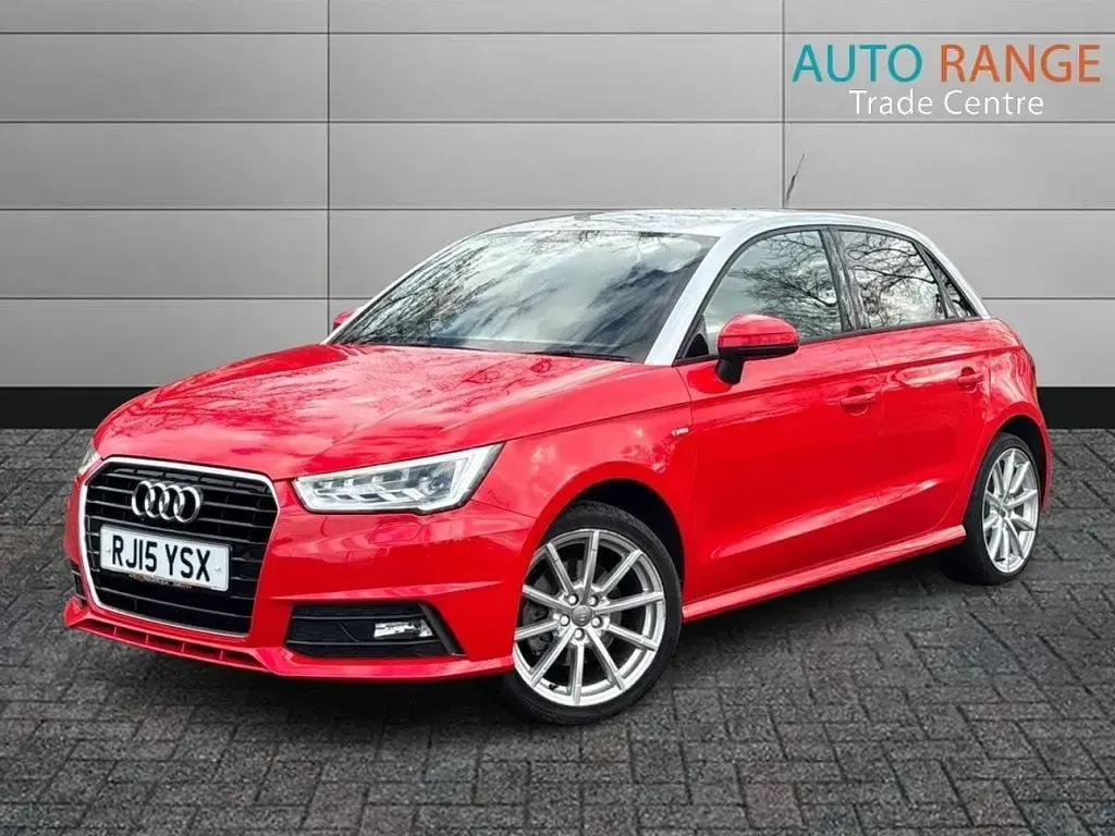 Usado Audi A1 Sportback S-Line 116 CV (85 kW) 2015 Rojo Utilitario