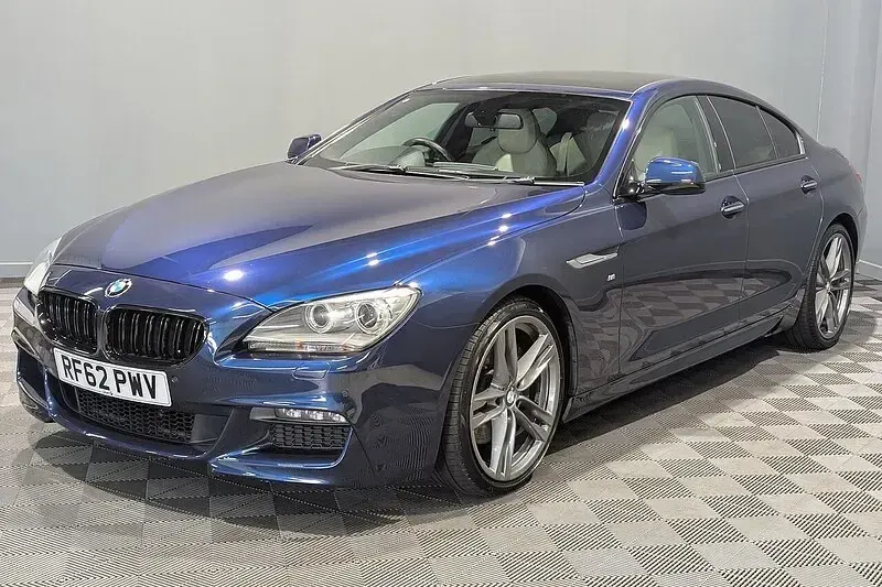 Begagnad BMW 640 M Sport 313 HK (230 kW) 2012 Blå Sportkupé