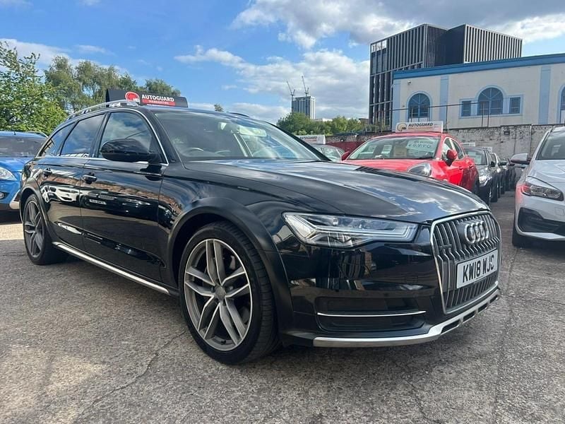 Black Used 2018 Audi A6 Allroad Comfort Estate | £19,995 (Good price) - Image 1/3