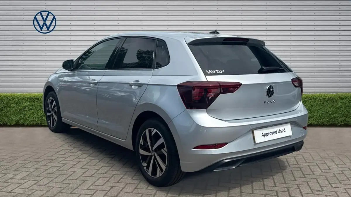 Used VW Polo Match 95 HP (69 kW) 2026 Reflex silver metallic Hatchback