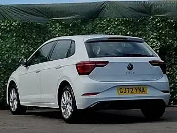 Used VW Polo Style 95 HP (69 kW) 2022 White Hatchback