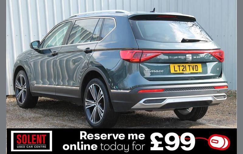 Used Seat Tarraco 4Drive 196 HP (144 kW) 2021 Green SUV