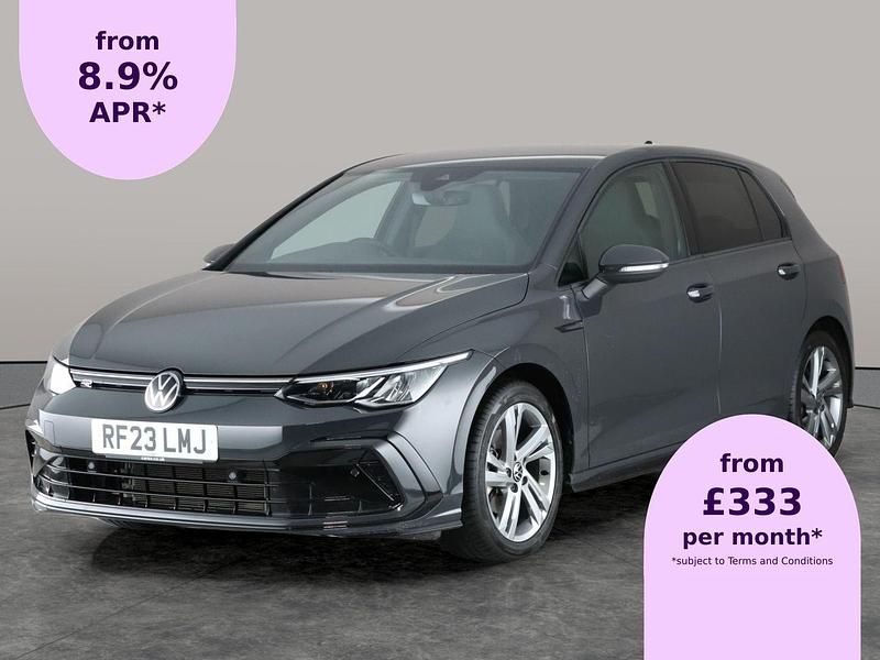 Grey Used 2023 VW Golf VIII R-line Hatchback | £22,726 (Fair price) - Image 1/2