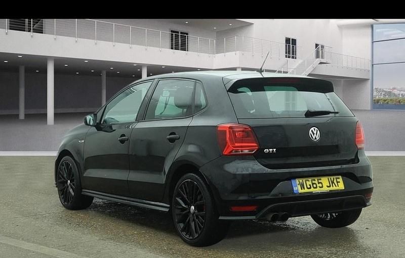 Used VW Polo GTI 190 HP (139 kW) 2015 Black Hatchback