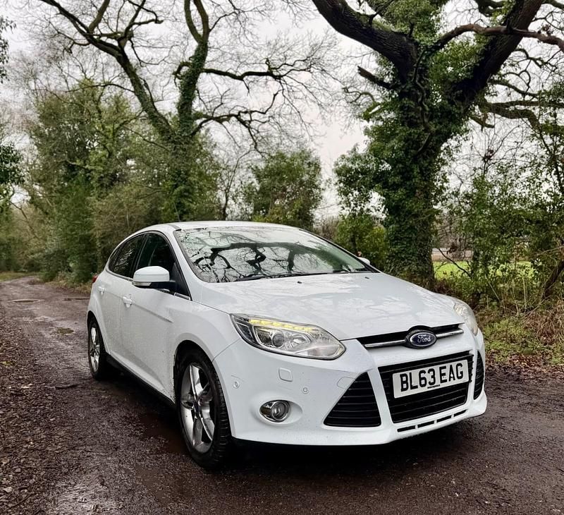 Used Ford Focus Titanium X 2013 White Hatchback