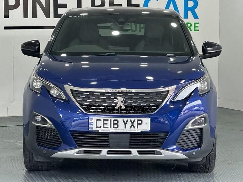 Used Peugeot 3008 GT-line 130 HP (95 kW) 2018 Blue SUV