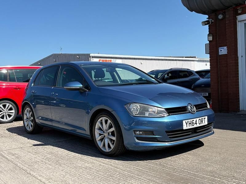 Used VW Golf VII GT 2014 Pacific blue Hatchback