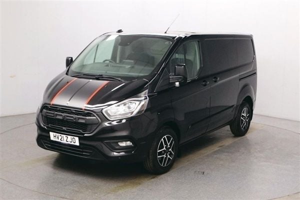 Black Used 2021 Ford Transit Custom Limited | £22,788 (Fair price) - Image 1/4