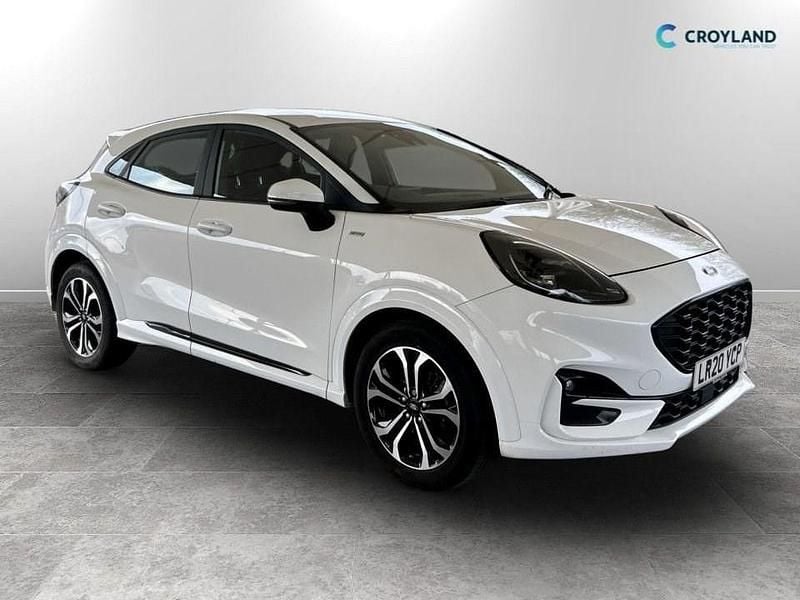 Begagnad Ford Puma ST-Line 125 HK (91 kW) 2020 Vit SUV