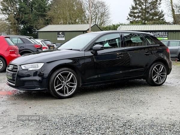 Used Audi A3 116 HP (85 kW) 2019 Black Sedan